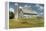 Barn and Silo, Minnesota, USA-Michael Scheufler-Framed Premier Image Canvas