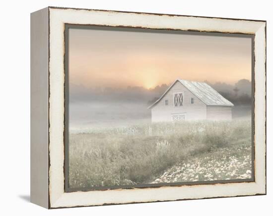 Barn At Sunrise, 2024-Jesse Carter-Framed Stretched Canvas