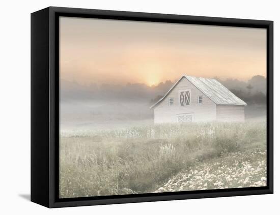 Barn At Sunrise, 2024-Jesse Carter-Framed Stretched Canvas