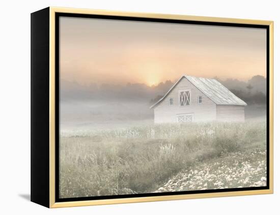 Barn At Sunrise, 2024-Jesse Carter-Framed Stretched Canvas