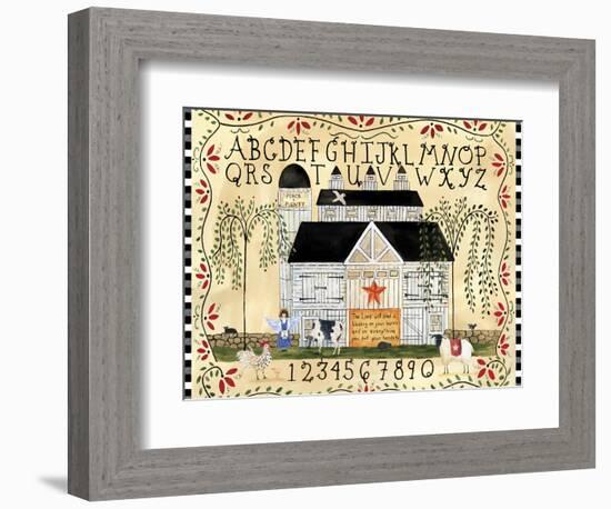 Barn Blessing-Cheryl Bartley-Framed Giclee Print