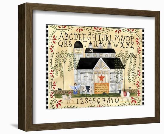 Barn Blessing-Cheryl Bartley-Framed Giclee Print