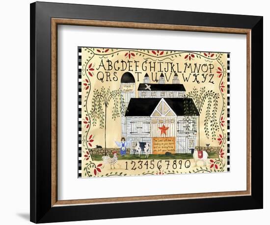 Barn Blessing-Cheryl Bartley-Framed Giclee Print