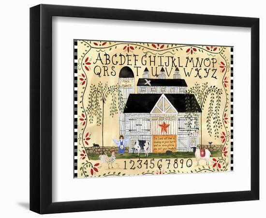 Barn Blessing-Cheryl Bartley-Framed Giclee Print