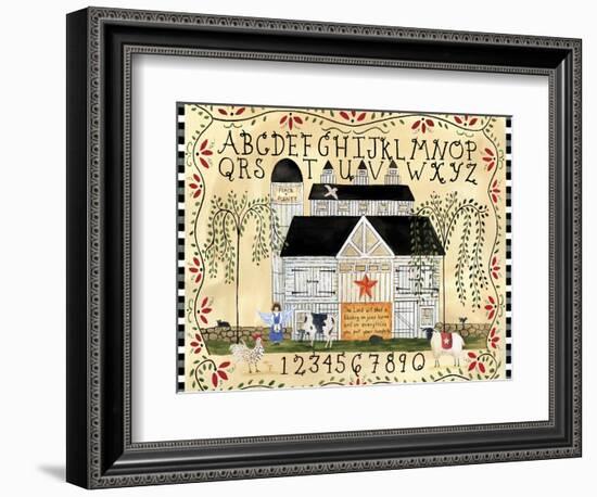 Barn Blessing-Cheryl Bartley-Framed Giclee Print