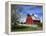 Barn, Ellensburg, Washington, USA-Charles Gurche-Framed Premier Image Canvas