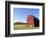 Barn in a field-Scott Barrow-Framed Photographic Print