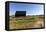 Barn in a rural landscape, Santa Fe, New Mexico, Usa.-Julien McRoberts-Framed Premier Image Canvas