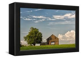 Barn in afternoon light, Kentucky-Adam Jones-Framed Premier Image Canvas