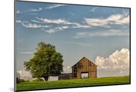 Barn in afternoon light, Kentucky-Adam Jones-Mounted Photographic Print