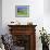 Barn in Field of Wheat, Palouse Area, Washington, USA-Janell Davidson-Framed Photographic Print displayed on a wall