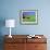 Barn in Field of Wheat, Palouse Area, Washington, USA-Janell Davidson-Framed Photographic Print displayed on a wall