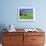 Barn in Field of Wheat, Palouse Area, Washington, USA-Janell Davidson-Framed Photographic Print displayed on a wall