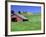 Barn in Field of Wheat, Palouse Area, Washington, USA-Janell Davidson-Framed Photographic Print