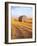 Barn in Harvested Field-Terry Eggers-Framed Photographic Print