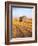 Barn in Harvested Field-Terry Eggers-Framed Photographic Print