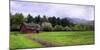 Barn in Keene Valley in Spring Adirondack Park, New York State, USA-null-Mounted Photographic Print