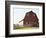 Barn in rural landscape-Marnie Burkhart-Framed Photographic Print