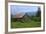 Barn in the Mist-George Johnson-Framed Photographic Print