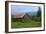 Barn in the Mist-George Johnson-Framed Photographic Print
