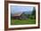 Barn in the Mist-George Johnson-Framed Photographic Print