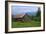 Barn in the Mist-George Johnson-Framed Photographic Print