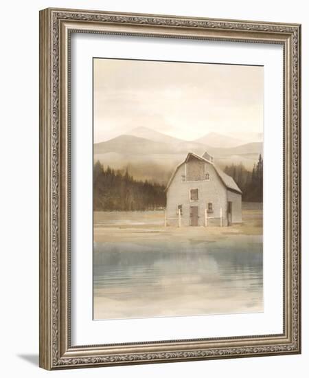 Barn Landscape, 2024-Jesse Carter-Framed Art Print