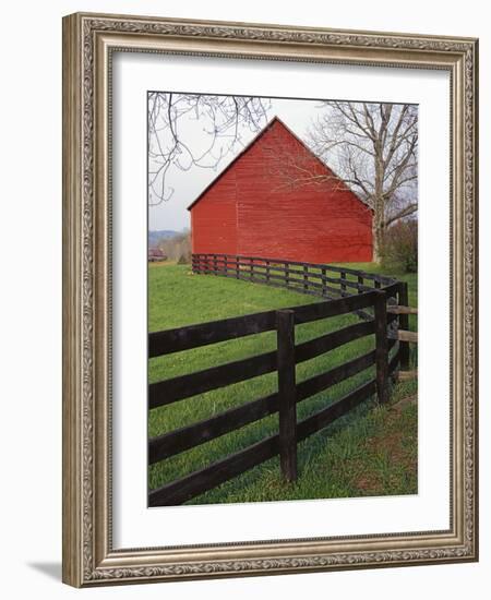 Barn Near Etlan, Virginia, USA-Charles Gurche-Framed Photographic Print