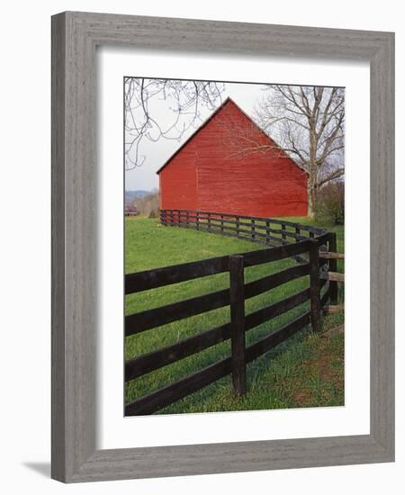 Barn Near Etlan, Virginia, USA-Charles Gurche-Framed Photographic Print