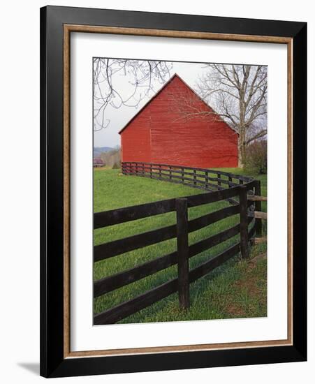 Barn Near Etlan, Virginia, USA-Charles Gurche-Framed Photographic Print