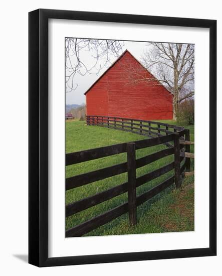 Barn Near Etlan, Virginia, USA-Charles Gurche-Framed Photographic Print