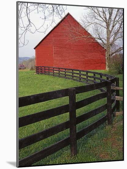 Barn Near Etlan, Virginia, USA-Charles Gurche-Mounted Photographic Print