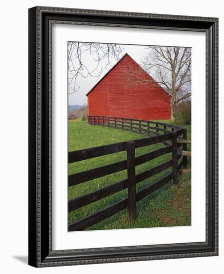 Barn Near Etlan, Virginia, USA-Charles Gurche-Framed Photographic Print