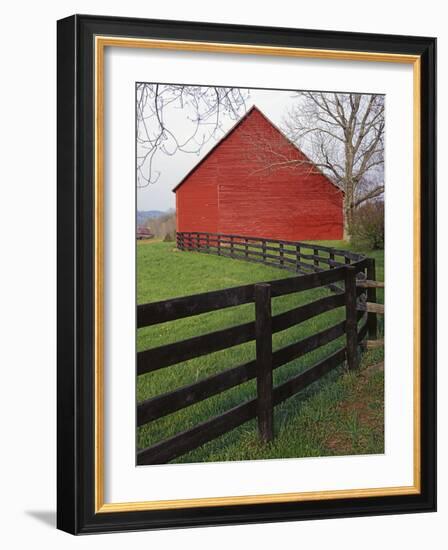 Barn Near Etlan, Virginia, USA-Charles Gurche-Framed Photographic Print