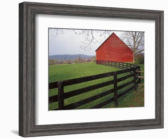 Barn Near Etlan, Virginia, USA-Charles Gurche-Framed Premium Photographic Print