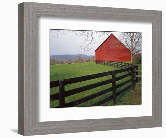 Barn Near Etlan, Virginia, USA-Charles Gurche-Framed Photographic Print