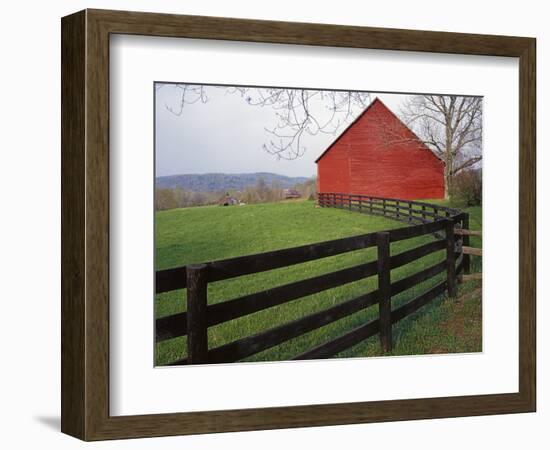 Barn Near Etlan, Virginia, USA-Charles Gurche-Framed Photographic Print