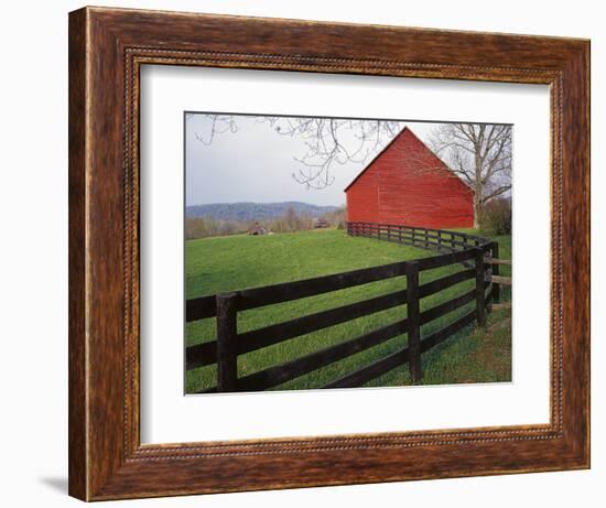 Barn Near Etlan, Virginia, USA-Charles Gurche-Framed Photographic Print