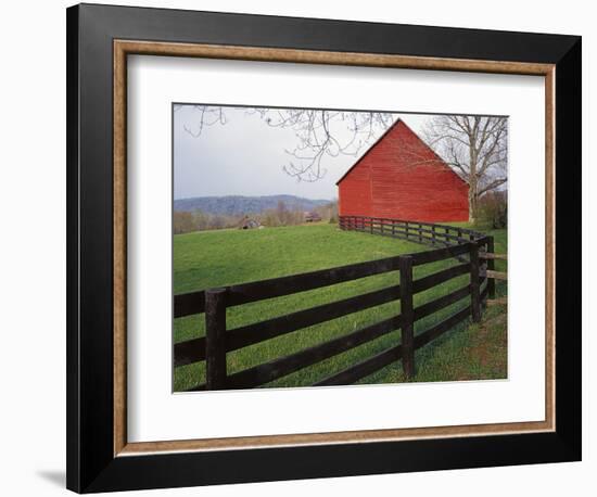 Barn Near Etlan, Virginia, USA-Charles Gurche-Framed Photographic Print