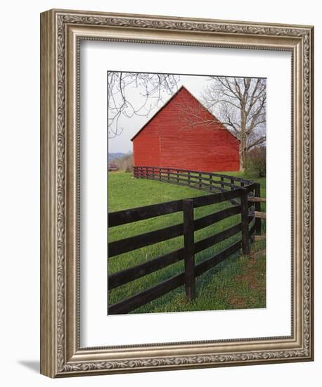 Barn Near Etlan, Virginia, USA-Charles Gurche-Framed Photographic Print