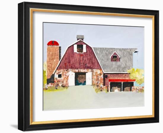 Barn No. 2-Anthony Grant-Framed Art Print