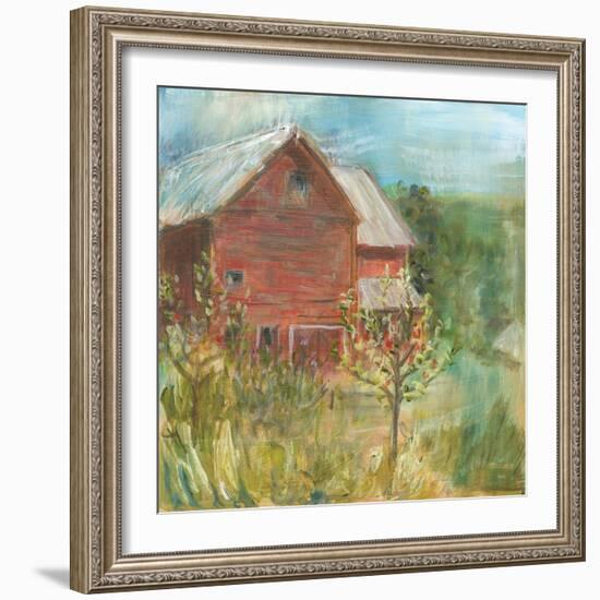 Barn Orchard-Sue Schlabach-Framed Art Print