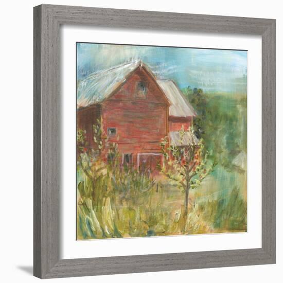 Barn Orchard-Sue Schlabach-Framed Art Print