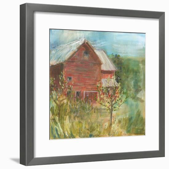 Barn Orchard-Sue Schlabach-Framed Art Print