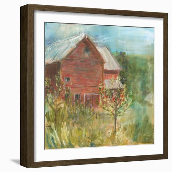 Barn Orchard-Sue Schlabach-Framed Art Print