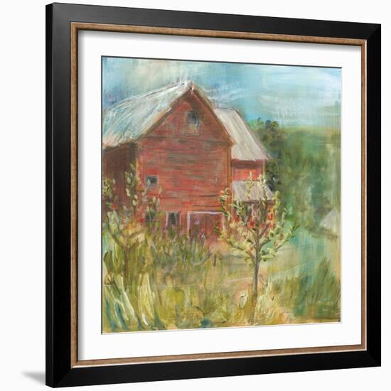 Barn Orchard-Sue Schlabach-Framed Art Print