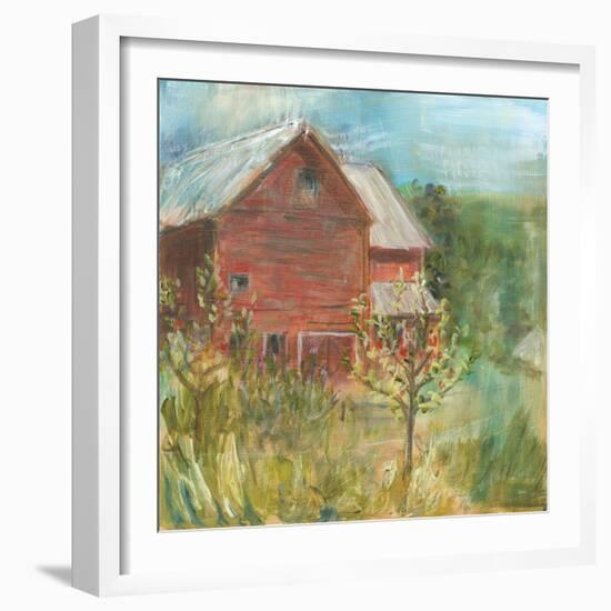 Barn Orchard-Sue Schlabach-Framed Art Print