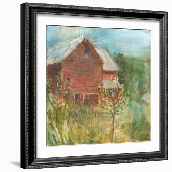 Barn Orchard-Sue Schlabach-Framed Art Print