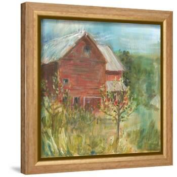 Barn Orchard-Sue Schlabach-Framed Art Print