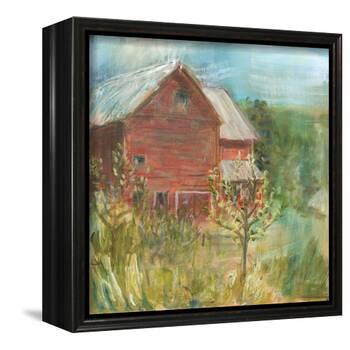 Barn Orchard-Sue Schlabach-Framed Art Print